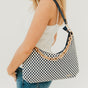 Checkered Navy