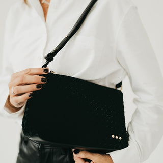 Suede Harper Hobo Shoulder Bag-Shoulder Bag-Pretty Simple