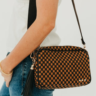 Woven Willow Camera Crossbody Bag Wholesale-Crossbody Bag-Pretty Simple